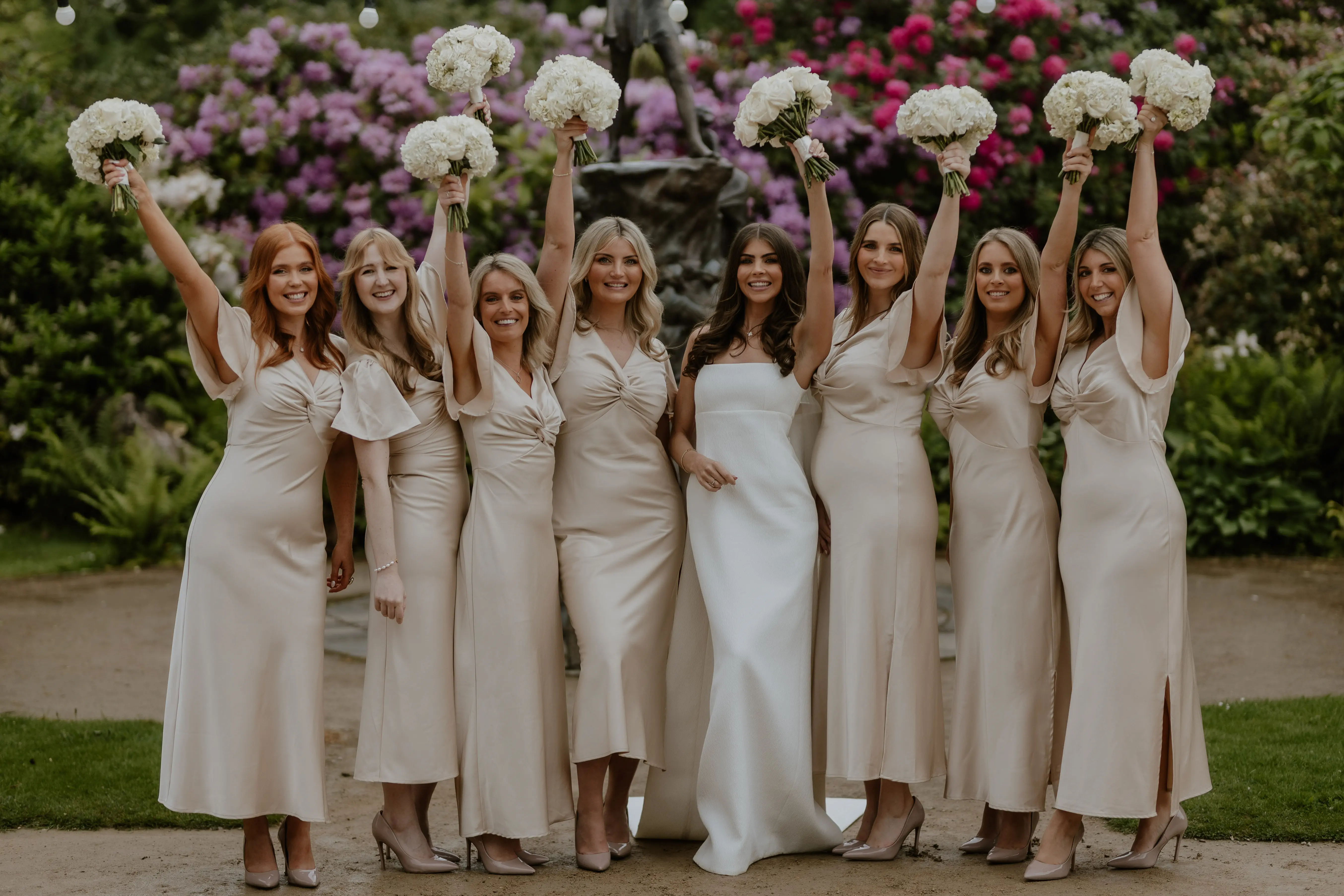 2026 Pantone Colour Cloud Dancer. White Wedding Flower Inspiration